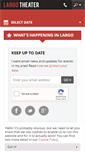 Mobile Screenshot of largotheater.com